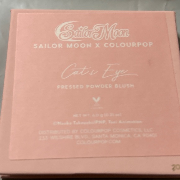Sailor Moon X ColourPop Pressed Powder Blush in CAT’S EYE 0.21 oz New in box - Picture 5 of 11
